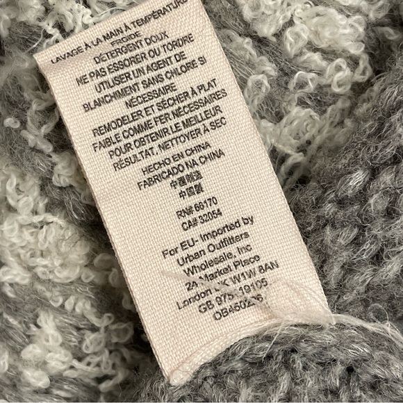 Free People Ragnar Fair Isle Split Cowl Neck Sweater - Picture 10 of 16